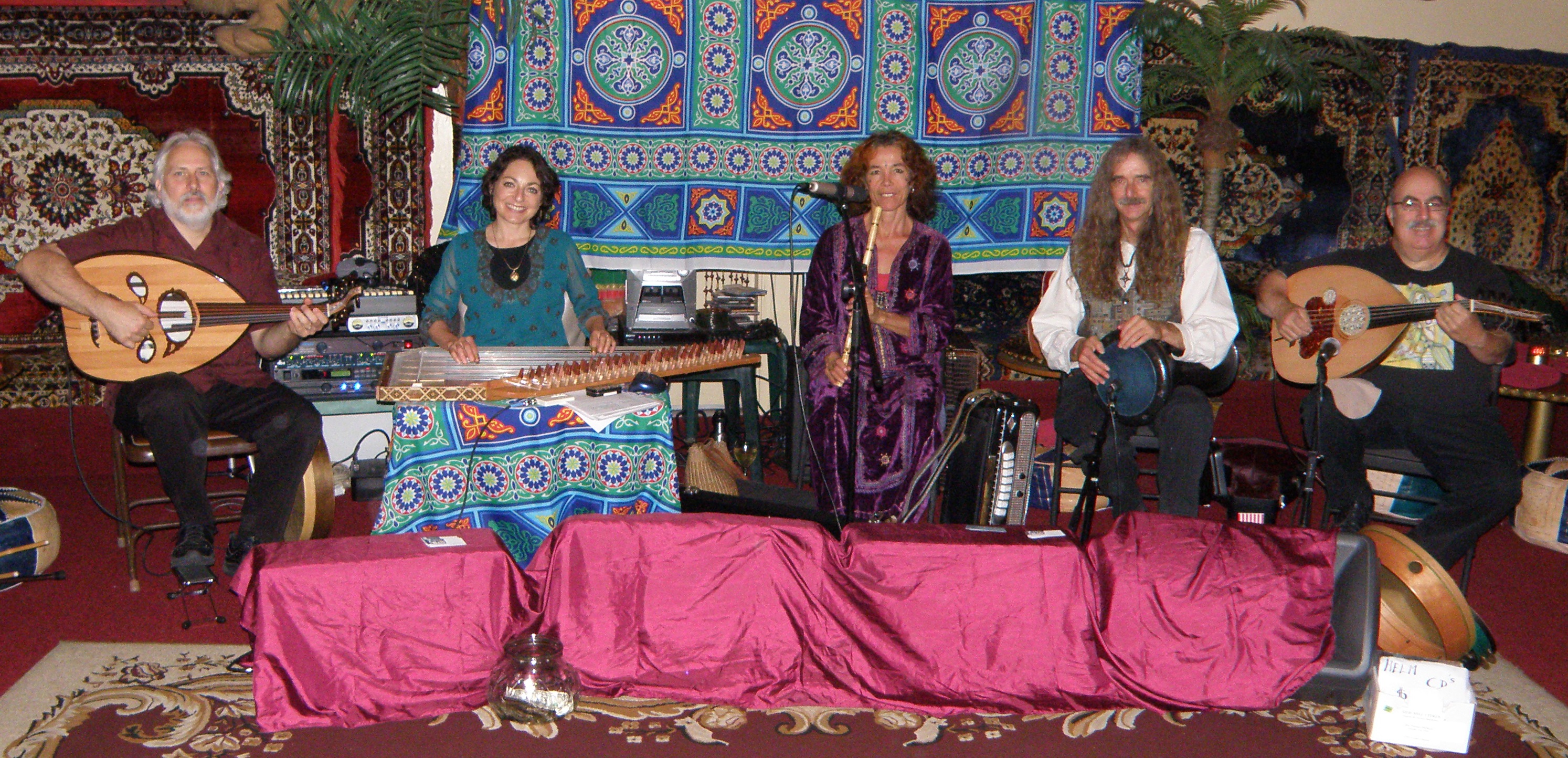 Al 'Azifoon with Helm performing at El Morocco Dancers Night, October 2011.